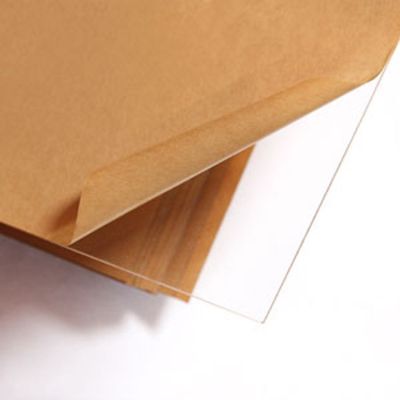 Opaque Molded Plexi Panel 1/8 Square Plexiglass Decoration Sheet Thick Plastic Glass Board With Backing Paper For Signs
